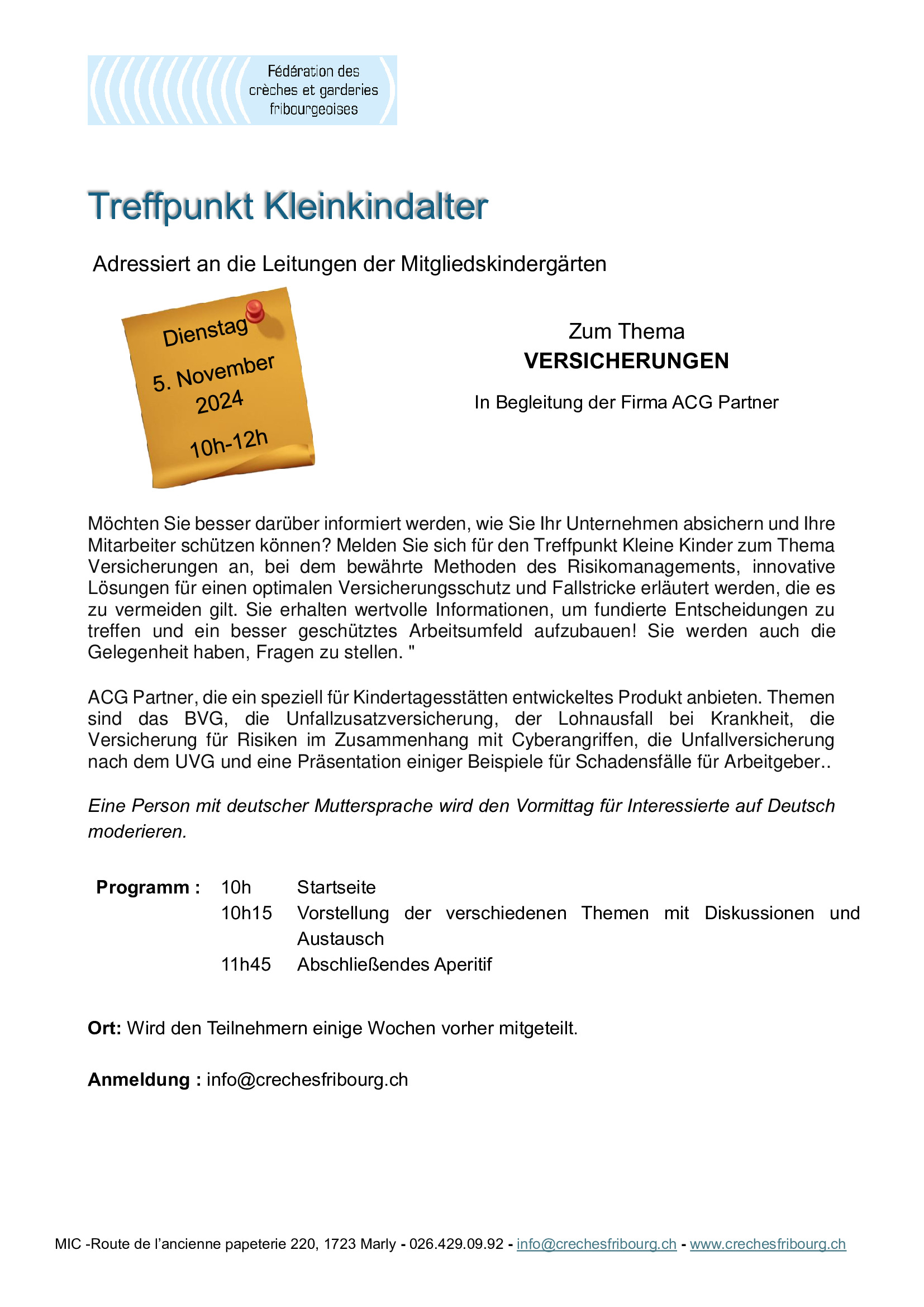 Image Treffpunkt Kleinkindalter - 5.11.24